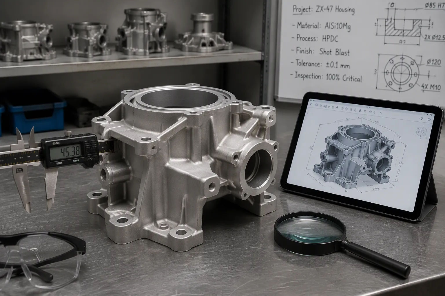 img of Custom Aluminum Casting: Lightweight Design & Defect Control